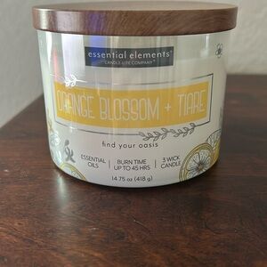 Candle-Lite Orange Blossom + Tiare 14.74 3 wick jar candle